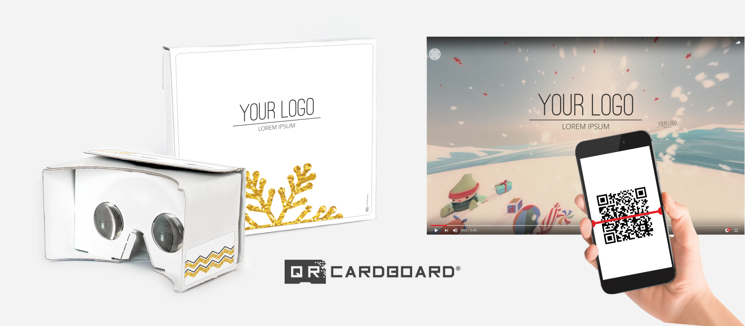 PER NATALE REGALA UN VISORE CON VIDEO 3D VR INCORPORATO